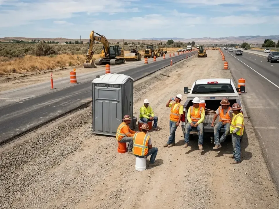 highway-road-construction-crew-007 — frequently asked questions, Porta Potty and Restroom Rentals in Cottonwood Heights, UT